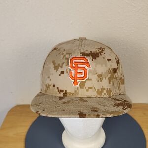 San Francisco Giants Baseball Official on Field Cap 7 1/8